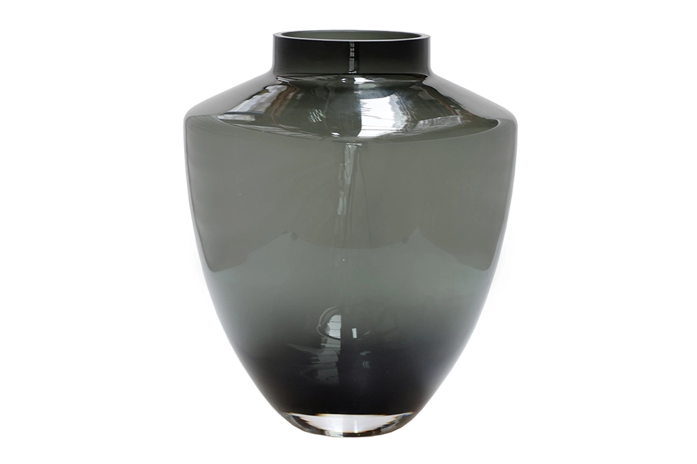 Vase in Grau