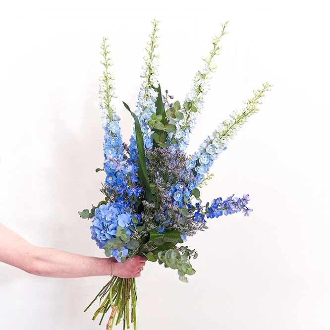 Blumenstrauß Blau 1