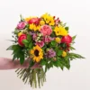 Sommerstrauß Gelb-Rosa 2