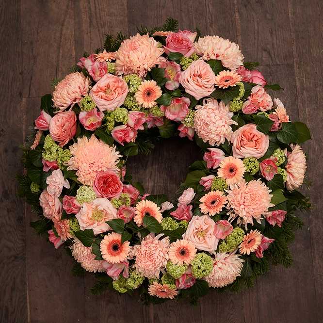 Trauerkranz Wien Rosa